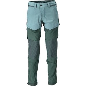 Hose mit Knietaschen 22279-605-3534 Gr. 90C62 helles waldgrün/waldgrün - Mascot