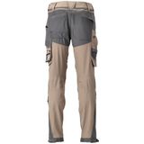 Mascot - Customized Broek - Donkerzand/Steengrijs - Met Kniezakken