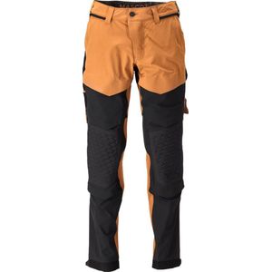 Mascot Customized Broek met kniezakken 22279-605 - notenbruin/zwart
