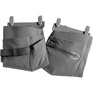 Mascot - Customized Spijkerzakken - Steengrijs - 100% Polyamide - Set van 2