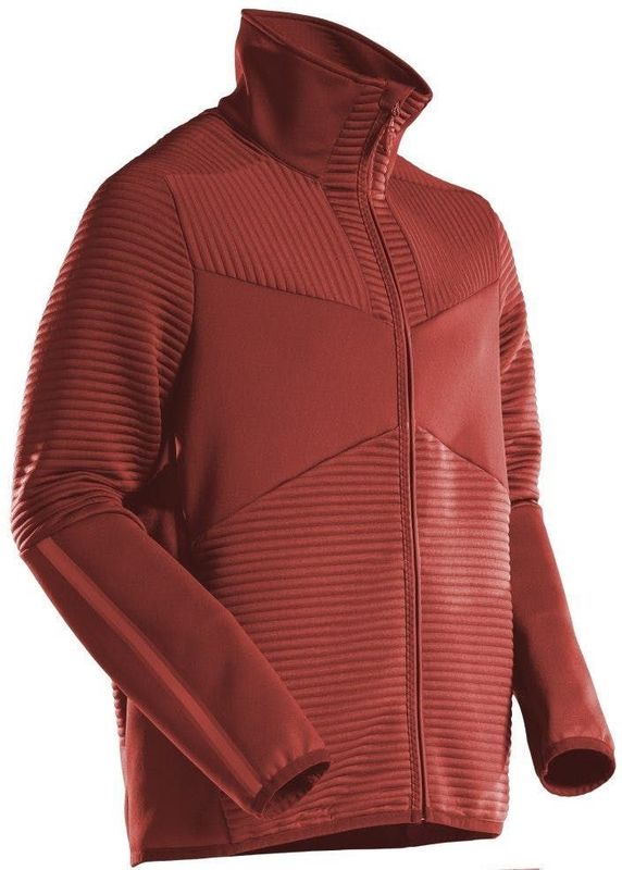 Mascot - Customized Fleecetrui met Rits - Bordeaux - Polyester