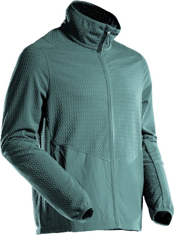 Mascot Customized Microfleece trui met rits 22803-639 - lichtbosgroen