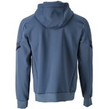 Mascot 22186-608 Fleece capuchontrui Steenblauw maat 2XL