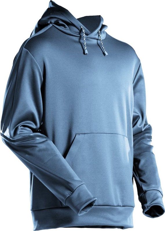 Mascot - 22286-608 - Fleece Capuchontrui - Steenblauw - 89% Gerecycled Polyester