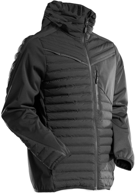 Mascot Customized Jas met capuchon 22215-607 - Zwart - L