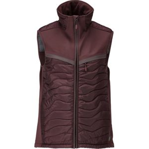 Mascot - Customized Thermobodywarmer - Bordeaux - 100% Polyester - Ademend - Waterafstotend