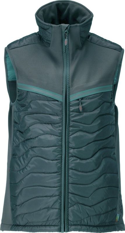 Mascot - Customized Thermobodywarmer - Bosgroen - 100% Polyester - Waterafstotend