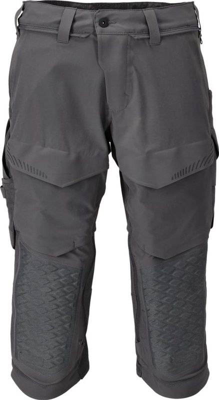 Mascot Customized Driekwart broek met kniezakken 22249-605 - steengrijs