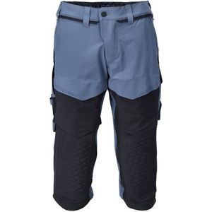 Mascot 22249-605 - Driekwart Broek - Steenblauw/Donkermarine - Met Kniezakken