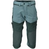 Mascot 22249-605 - Driekwart Broek - Lichtbosgroen/Bosgroen - Met Kniezakken