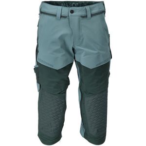 Mascot 22249-605 - Driekwart Broek - Lichtbosgroen/Bosgroen - Met Kniezakken