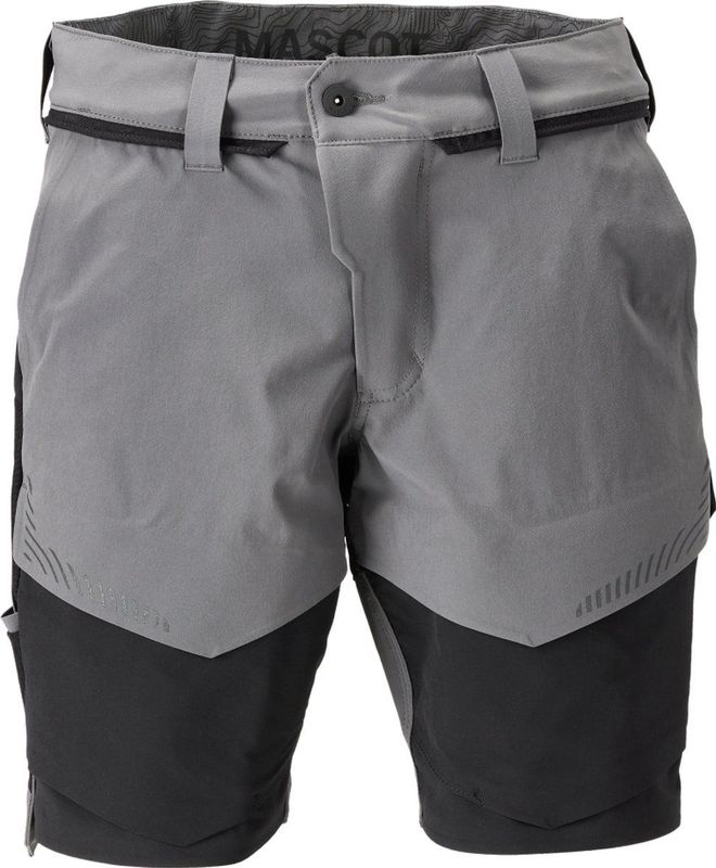 Mascot - Customized Shorts 22149-605 - Steengrijs/Zwart - Slijtvaste Stretch