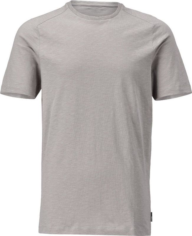 T-shirt - Biologisch Katoen - Ronde Hals - Gekamd Katoen - Verstevigde Boord