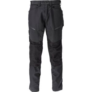 Werkbroek - Twill - Zwart - 50% Katoen/50% Polyester