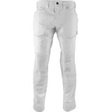 Mascot Customized Broek met kniezakken 22479-230 - Wit
