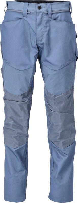 Werkbroek - Twill - Grijs - Katoen/Polyester - Verstelbare Kniezakken