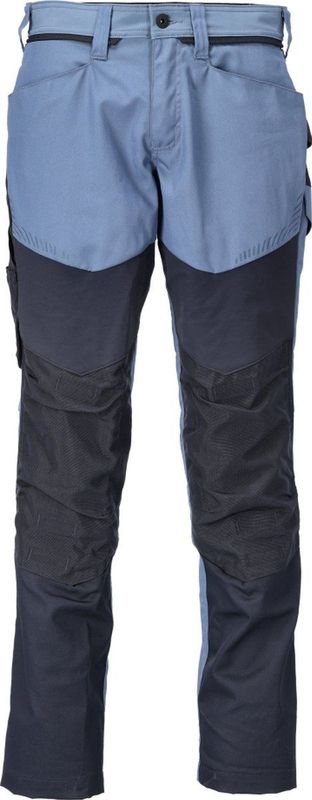 Mascot Customized Broek met kniezakken 22479-230 - steenblauw/donkermarine
