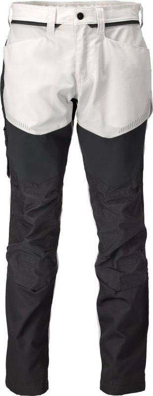 Mascot Customized Broek met kniezakken 22479-230 - wit/steengrijs