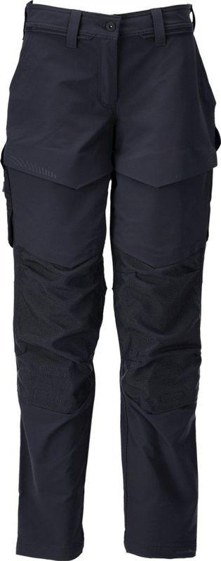 Mascot - 22378-311 - Dames Broek - Donkermarine - Met Kniezakken en Waterafstotende Finish