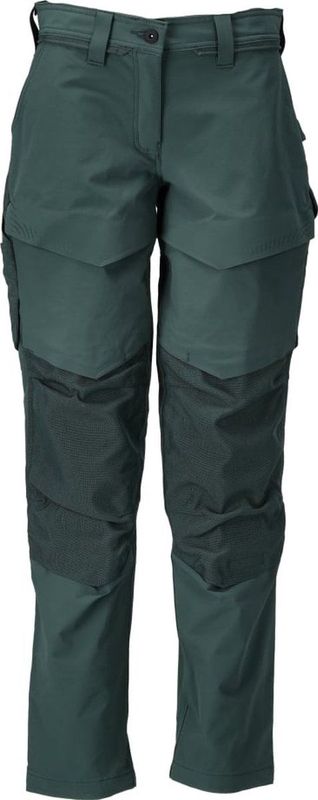 Mascot Customized Broek met kniezakken 22378-311 - Bosgroen