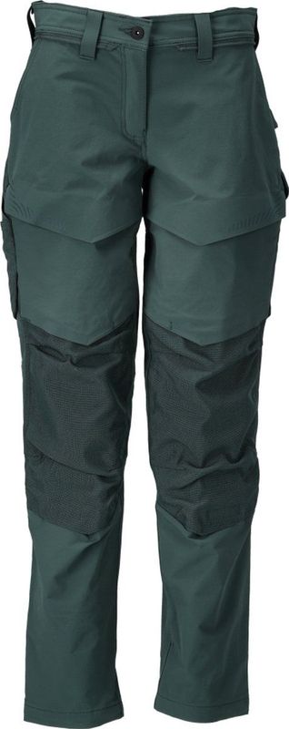 Mascot Customized Broek met kniezakken 22378-311 - Bosgroen