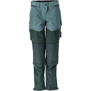 Mascot Customized Broek met kniezakken 22278-605 - lichtbosgroen/bosgroen