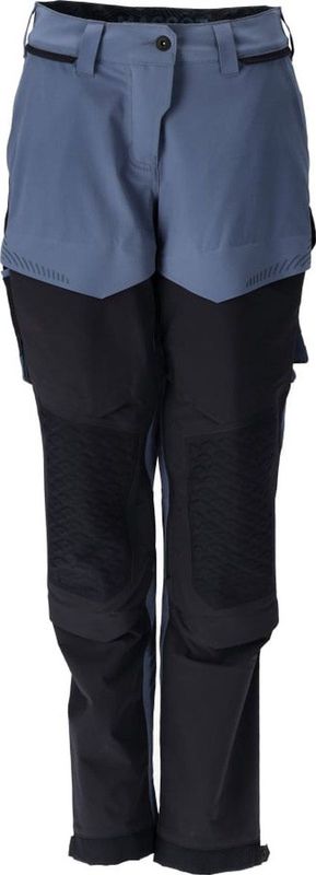 Mascot Customized Broek met kniezakken 22278-605 - steenblauw/donkermarine