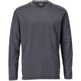 T-shirt - Lange Mouwen - Sneldrogend - Gerecycled Polyester - Zwart