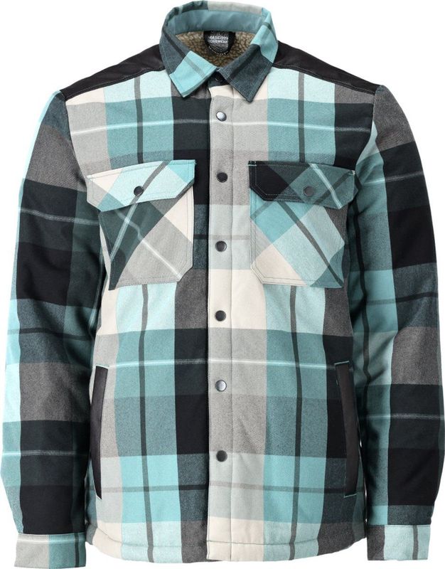 Mascot - 23104-446 - Flanellen Overhemd - Bosgroen - Geruit