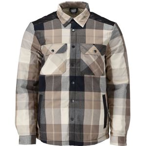 Mascot - 23104-446 - Flanellen Overhemd - Donkerzand - Geruit