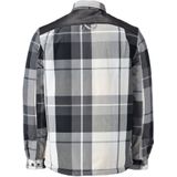 Mascot 23104-446 Flanellen overhemd met teddy voering Steengrijs Geruit maat 2XL