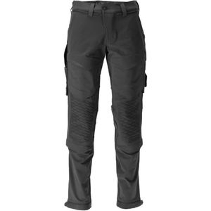 Mascot Customized Broek met kniezakken 22179-652 - Zwart