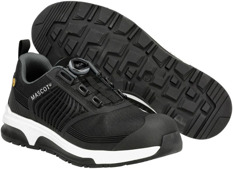 Mascot - F0660-709 Veiligheidsschoenen - Zwart - Slijtvast Textiel - ESD-goedgekeurd