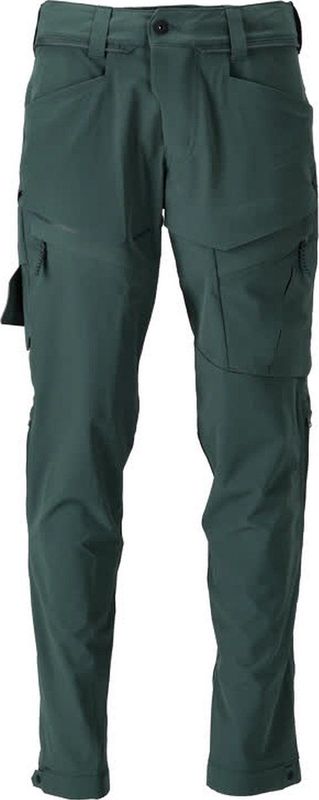 Werkbroek - Zwart - 89% Gerecycled Polyamide/11% Elastaan