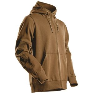 Kapuzensweatshirt mit Reißverschluss 22386 Gr. l, Nussbraun - Mascot
