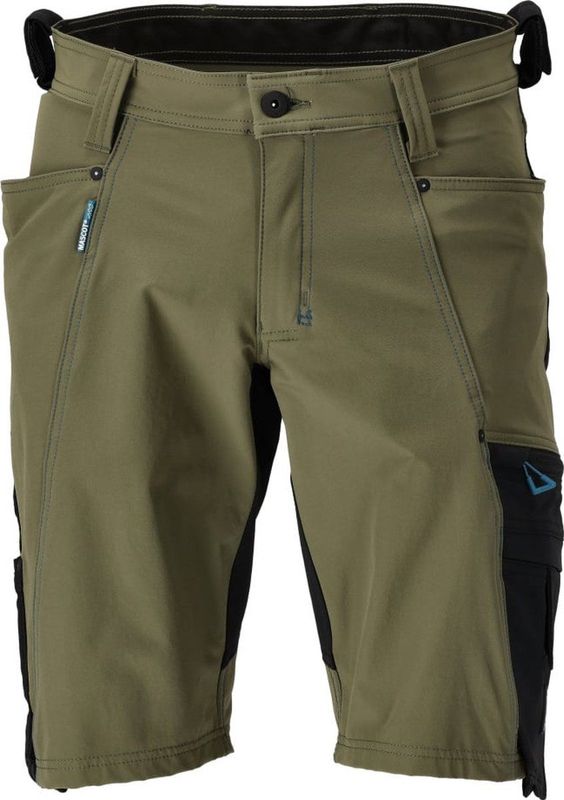 Werkbroek - Zwart - 92% Polyamide/8% Elastaan - Waterafstotend