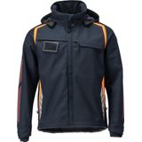 Mascot - 23002-246 - Softshell Jas - Donkermarine/Hi-Vis Oranje