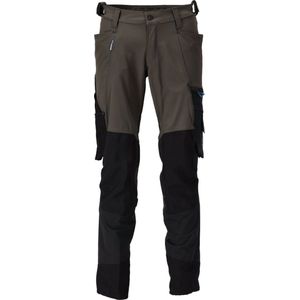 Mascot Advanced Broek met kniezakken 23179-311 - donkerantraciet/zwart