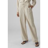 Vero Moda - Jesmilo - Broek - Zwart - 55% Viscose LENZING™ECOVERO™ 45% Linen