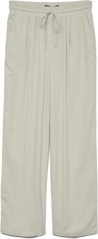 Vero Moda - Jesmilo - Broek - Zwart - 55% Viscose LENZING™ECOVERO™ 45% Linen