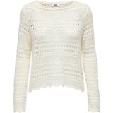 JDY - Trui 'Sun' - Offwhite - Gebreide Trui