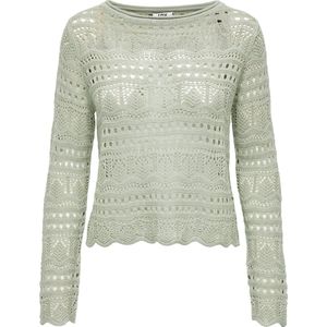 JDY - Gebreide Pullover met Boothals - Dames - Zacht en Stijlvol