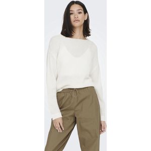 Jdyjusty - Gebreide Pullover - Zwart - O-hals - Lange Mouwen