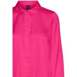 VERO MODA - VMNOA LS SHIRT WVN GA NOEX Dames Blouse - Wit - Katoen