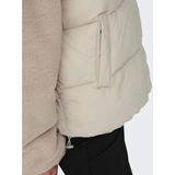 Only - Onlwanja - Winterjas - Beige - Imitatiebont