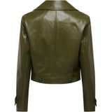 Only - Kim - Imitatie Leren Jas - Zwart