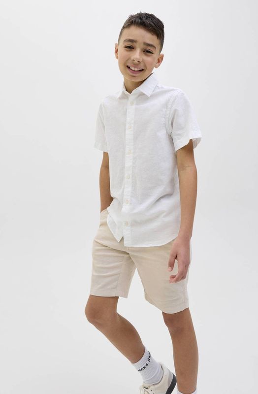JACK & JONES JUNIOR - Chino Short - Ecru