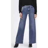 Onlmadison - High Waist Wide Leg Fit Jeans - Blauw - Denim