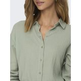JDY - Theis - Blouse - Pastelgroen - Klassieke Blouse - Lange Mouw