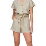 Jacqueline de Yong - JDY Say - Shorts - Zand - Linnenmix